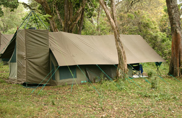 Luxury Tent at Arusha National Park
